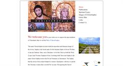 Desktop Screenshot of christosophia.org